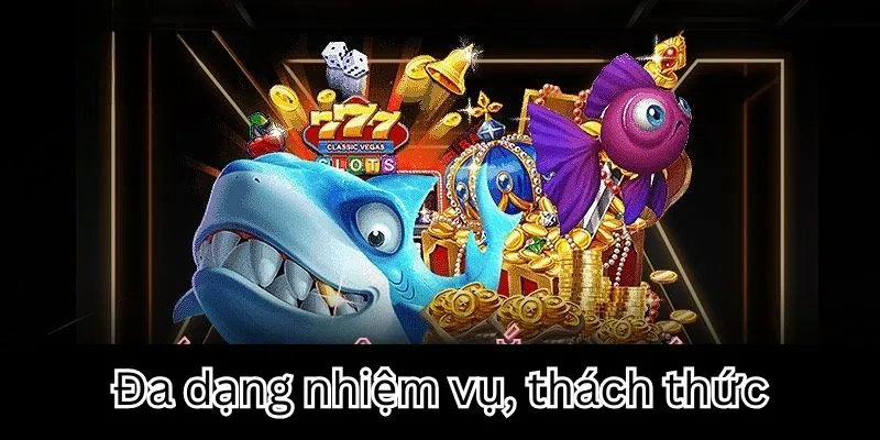 H5 cung cấp đa dạng nhiệm vụ, thách thức cho người chơi